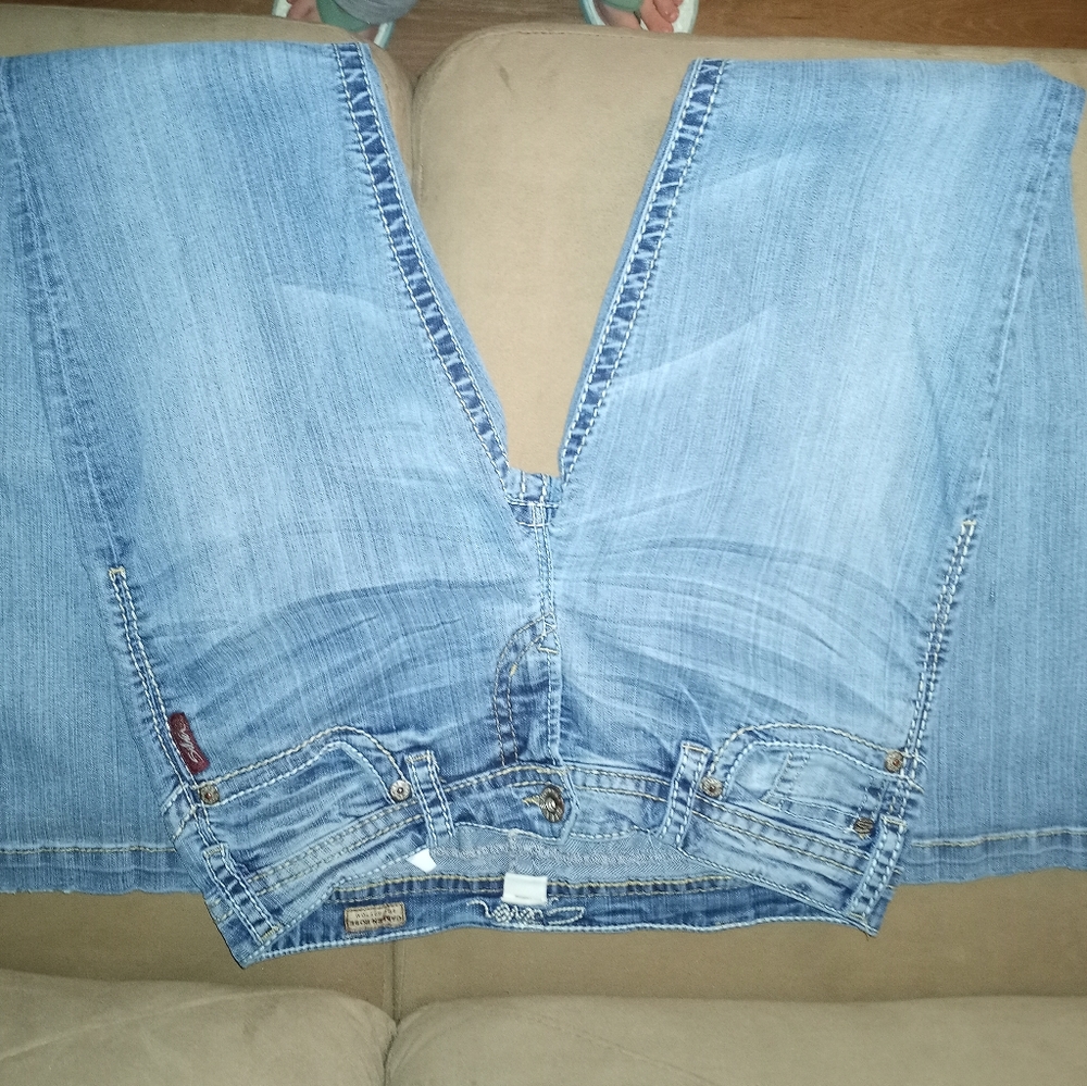 Silver jeans Camden rose bell bottoms size 30 31 L